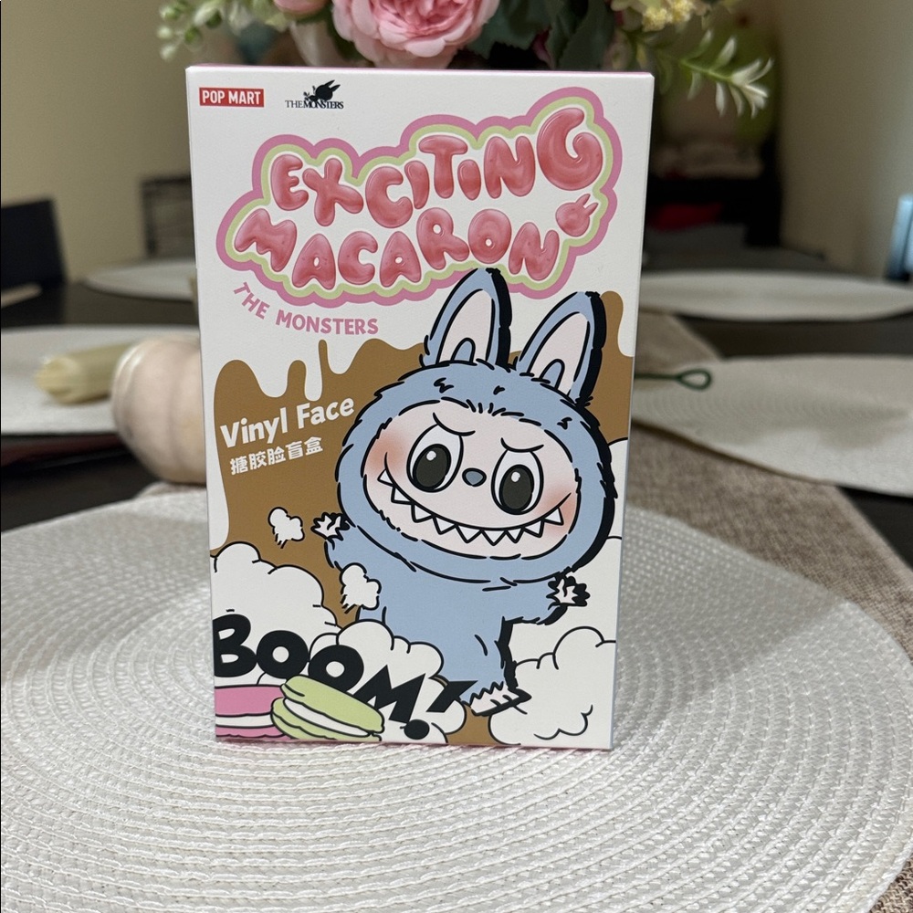 POP MART Exciting Macaron Vinyl Face Figure
Labubu Green Grape